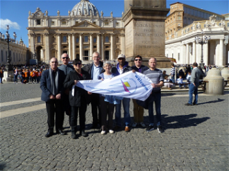 In St Peter's Square after General Audience