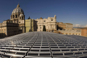 Solar panels in the Vatican City