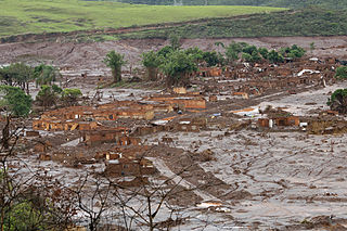 Bento Rodrigues after disaster - Wiki pic