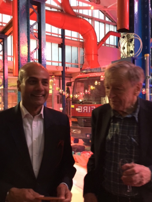 George Alagiah and Lord Dubs