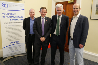 Nigel Parker, CU Director, John Pontifex, ACN, David O'Mahony CU Chairman and Gerard Russell.