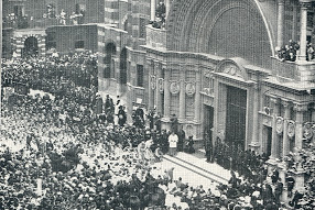 1908 Congress at Westminster Cathedral - consecrated two years later