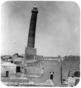 Al Nuri Mosque 1930 (Wiki image)