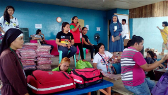 Supporting displaced people from Marawi City