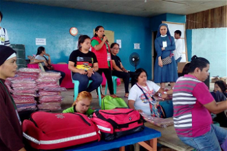 Supporting displaced people from Marawi City