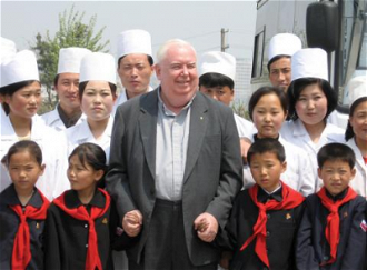 Fr Gerry Hammond in North Korea