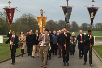 Procession on Feast of St Joseph the Worker