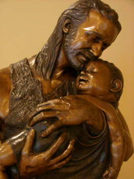 St Joseph by sculptor Dony MacManus image Thanks to Fr Ashley Beck on FB