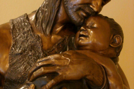 St Joseph by sculptor Dony MacManus image Thanks to Fr Ashley Beck on FB