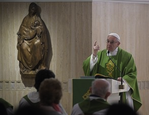 Mass at Casa Santa Marta