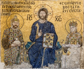 Empress Zoe mozaic from Hagia Sophia