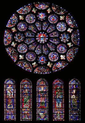 South Rose Window Chartres Cathedral