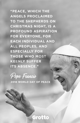 Pope Francis on World Day of Peace 2018 | ICN