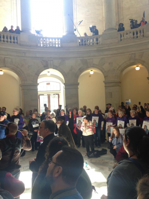 Prayer & protest on Capitol Hill