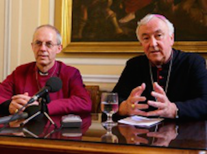 Archbishop Welby and Cardinal Nichols