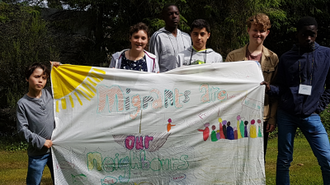 Columban youth banner