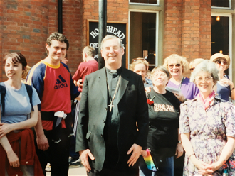 Bishop Philip Pargeter with St Mary's CAFOD team