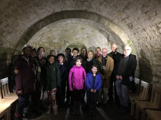 Group after Mass at St Mary's Church