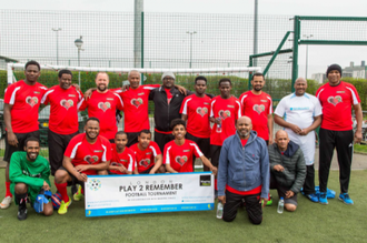 LP2R 2018 tournament champions, Team Sudan, led by captain Karim Suleiman, far right, back row. Photo: Katie Garner