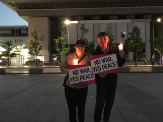 Peace vigil in Seoul