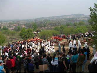 Opening of a contemplative monastery in Shan Xi Province, China