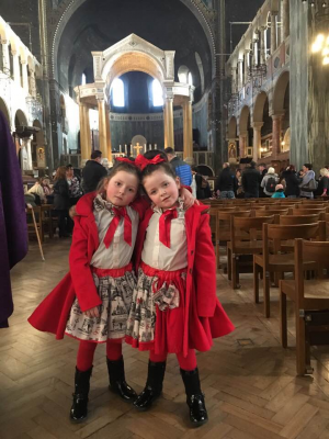 Noreen & Mary Kate Stokes after 2018 Travellers' Mass