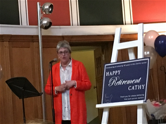 Cathy Corcoran at Westminster Cathedral Hall