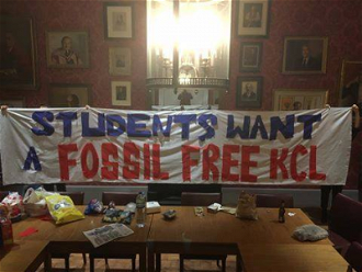 Divestment lobbying at King's College