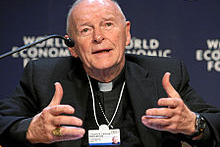 Cardinal McCarrick at Davos, 2008
