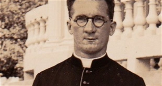 Monsignor Hugh O'Flaherty in Rome. Courtesy Marie Lalor archive