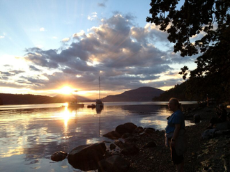 Lake on Saltspring Island ICN/JS