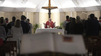 Mass at Casa Santa Marta