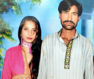 Shahzad and his pregnant wife Shama Masih, murdered for their faith
