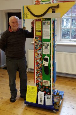 Hugh Gibbons with Gallery. Image: Jo Lewry, CAFOD Portsmouth