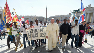 Pope at launch of Share the Journey