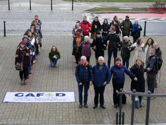 CAFOD campaigners make a 1.5 at COP24