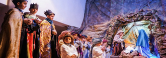 Nativity play, Holy Family Parish, Gaza. ©Andres Bergamini