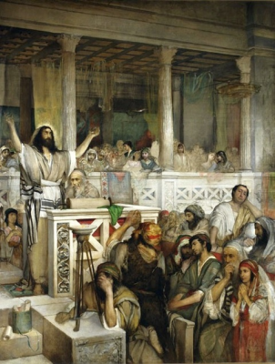 Gottlieb - Christ preaching at Capernaum