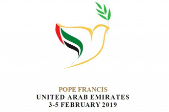 Official logo of Papal journey to UAE