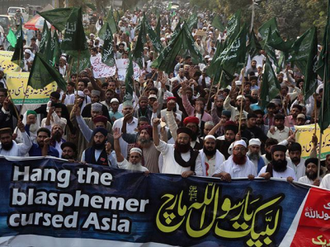 Asia Bibi protests