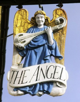 Angel pub, Lavenham, Suffolk