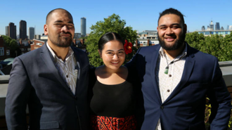 Climate Warriors: Auimatagi Joseph, Brianna and Sione on visit to UK from Pacific islands