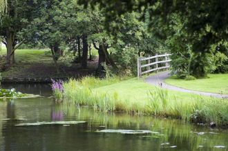 Garden at Hayes Conference Centre, Swanwick