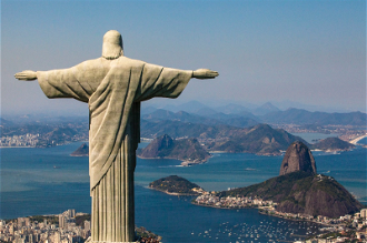 Christ the Redeemer, by French sculptor Paul Landowski  built by Brazilian engineer Heitor da Silva Costa 1922 - 1931  Corcovado Mountain, Rio de Janeiro, Brazil