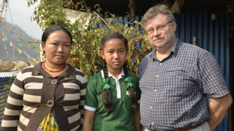 Chris Bain in Nepal 2016