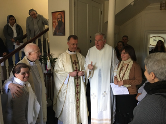 Opening Day with Cardinal Cormac in 2016