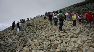 Croagh Patrick pilgrims