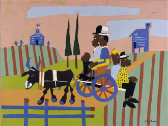 Going to Church, by William H. Johnson, 1940 © Smithsonian American Art Museum, Gift of the Harmon Foundation, 1967.59.1022