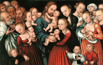 Christ Blessing the Children, by Lucas Cranach the Elder, 1537 © Wawel Royal Castle, Kraków, Poland