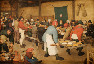The Peasant Wedding, by Pieter Breughel the Elder, 1567, © Kunsthistorisches Museum, Vienna